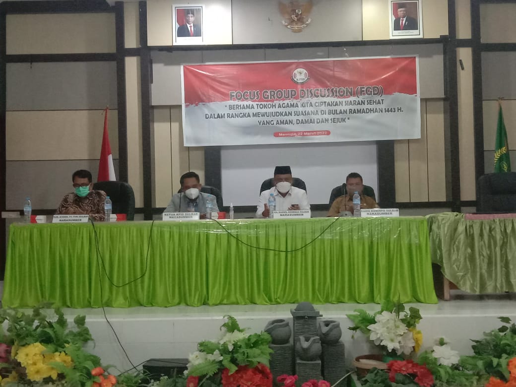 Hadapi Ramadhan KPID Sulbar Gelar FGD