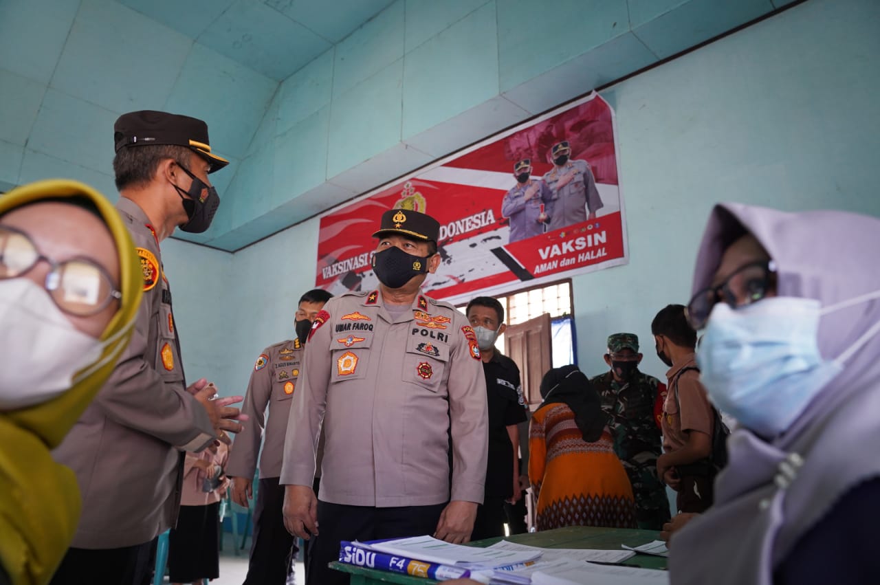 Wakapolda Sulbar Pastikan Vaksinasi Massal Terus Berjalan