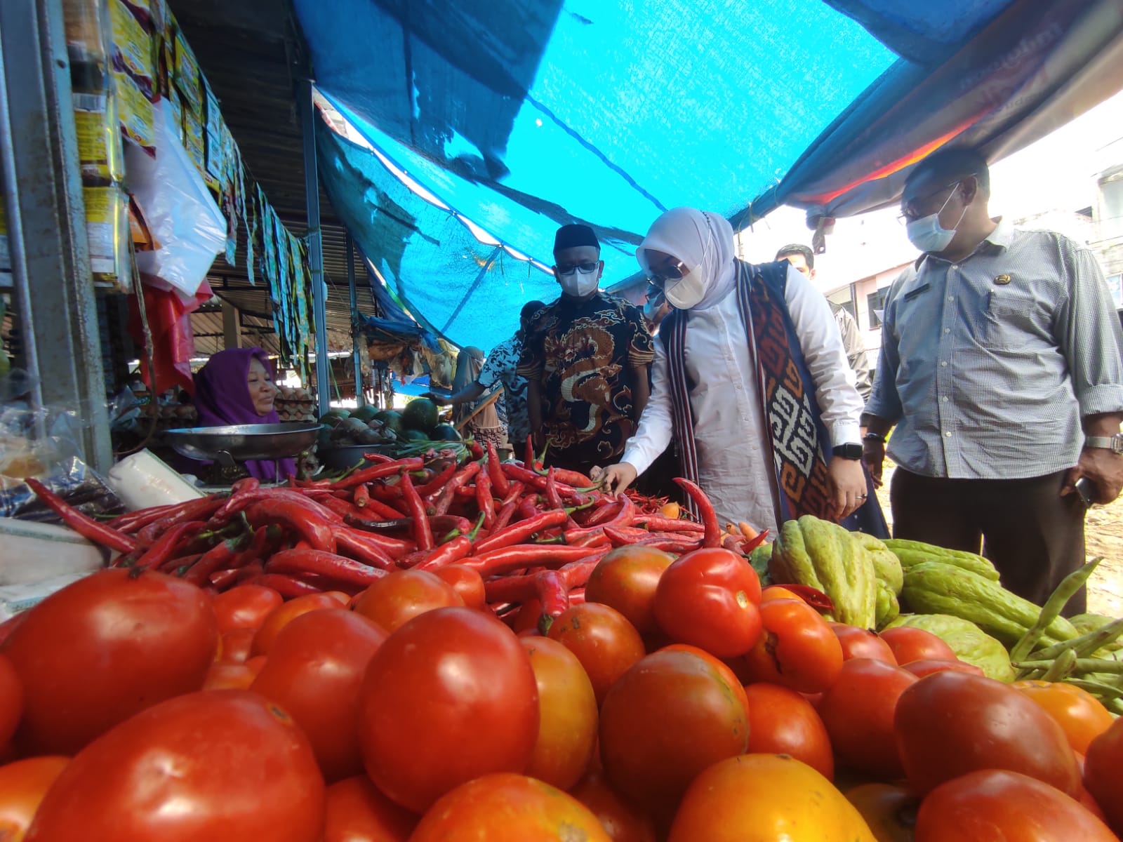 Bupati Pantau Pasar, Harga Relatif Aman