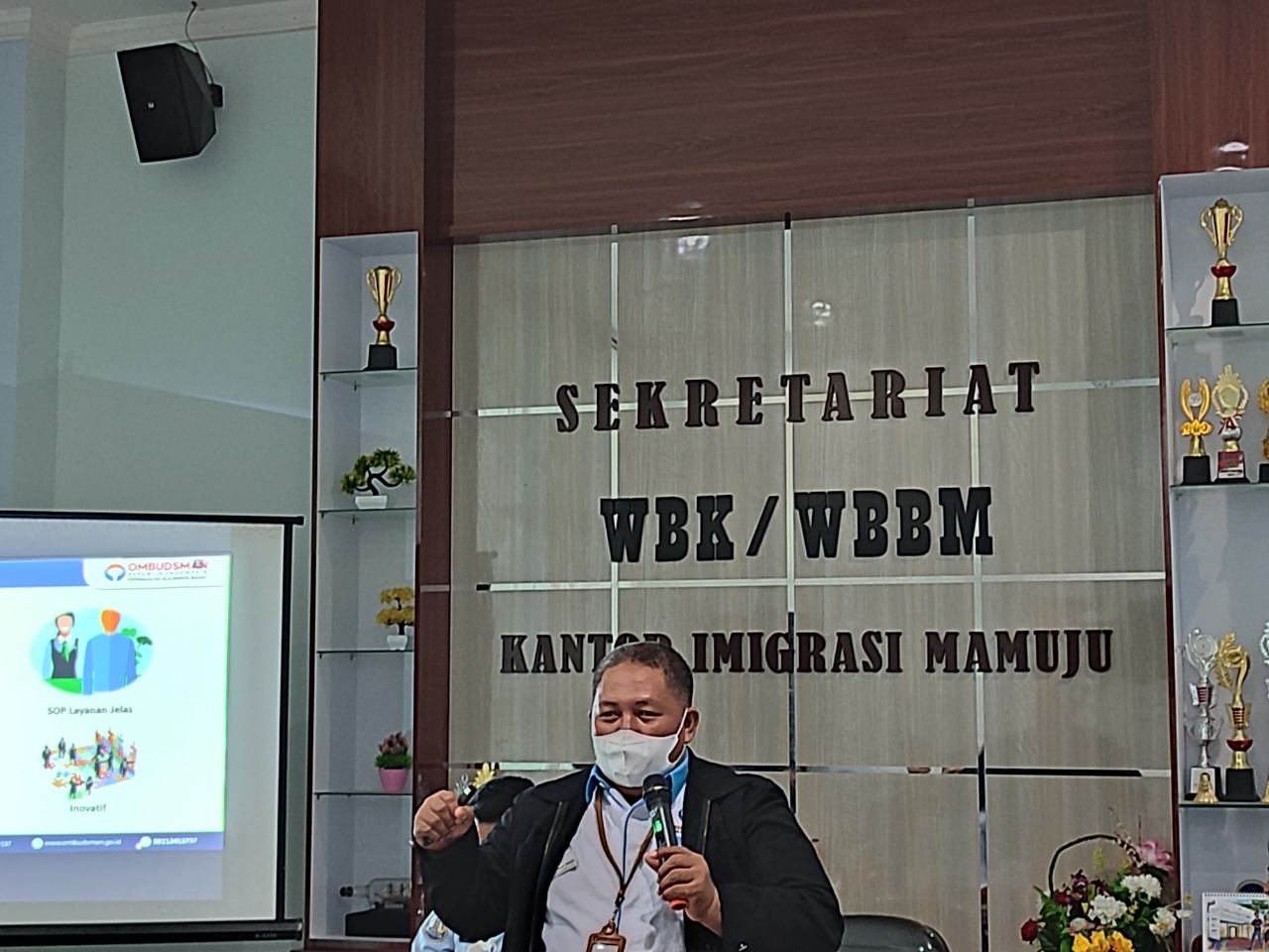 Sosialisasi di Imigrasi Mamuju, Ombudsman Sulbar: ini Momentum Pelecut Semangat Budaya Pelayanan Prima