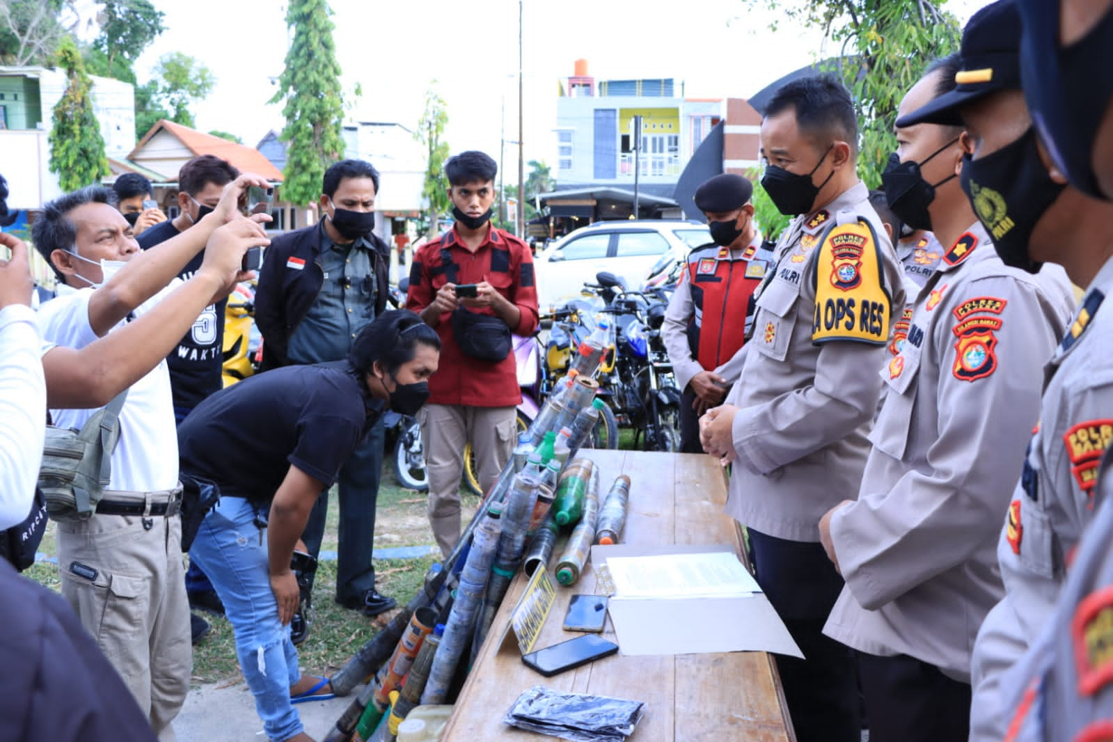 Operasi KRYD Polres Majene Bidik Gangguang Kamtibmas