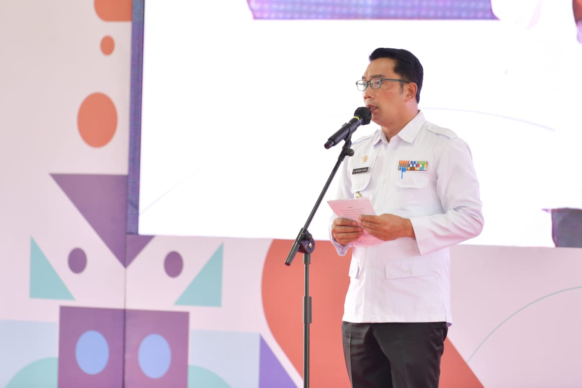 Pesan Ridwan Kamil kepada Siswa SMKN 2 Subang: Kedepankan Persatuan