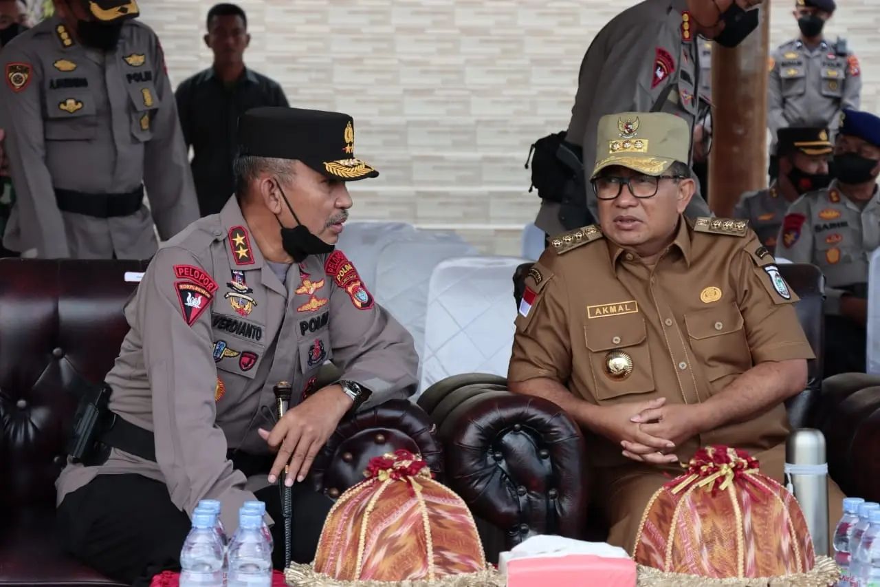 Pj Gubernur Sulbar Dukung Operasi Patuh 2022 Polda Sulbar