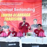 Sekprov Sulbar Muh Idris DP Buka Lomba Olahraga Tradisional