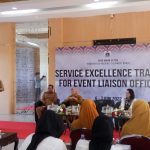 Idris Buka Sosialisasi Service Excellence Training Of Event Liaison Officers