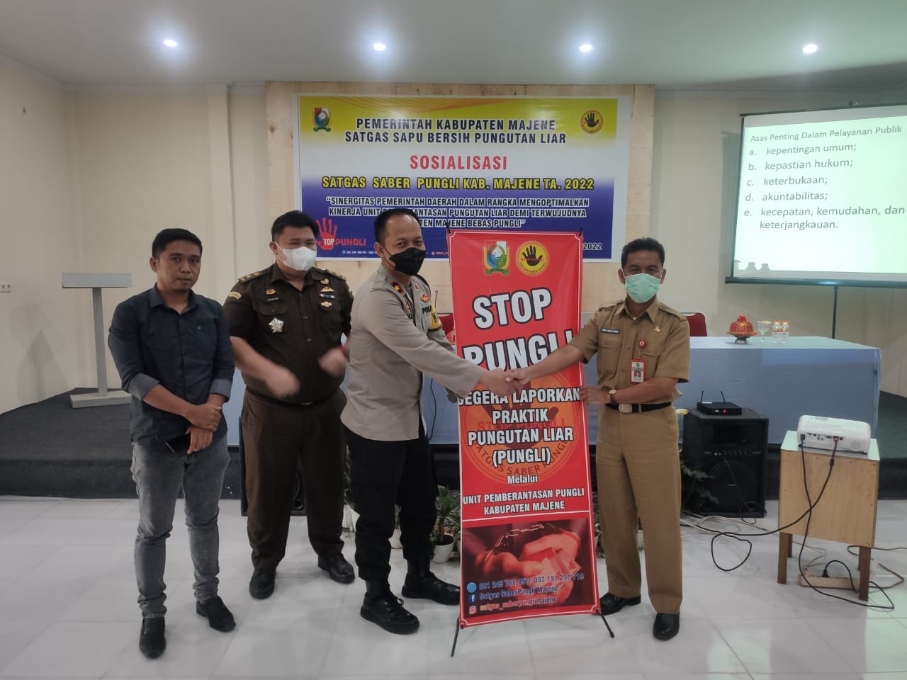 Wakapolres Majene Minta Tim Saber Pungli Optimalkan Kinerja