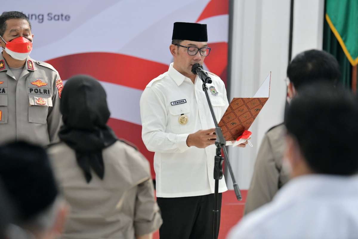 Lantik FKDM Periode 2022-2025, Ridwan Kamil: Manfaatkan Teknologi Untuk Deteksi Bahaya Pengancam Kondusivitas