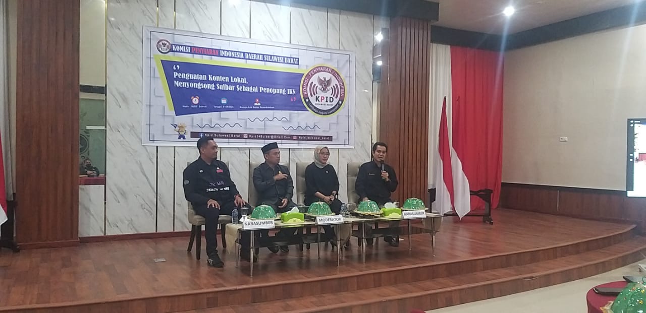 Songsong Sulbar Sebagai Penopang IKN, KPID Sulbar Gelar FGD