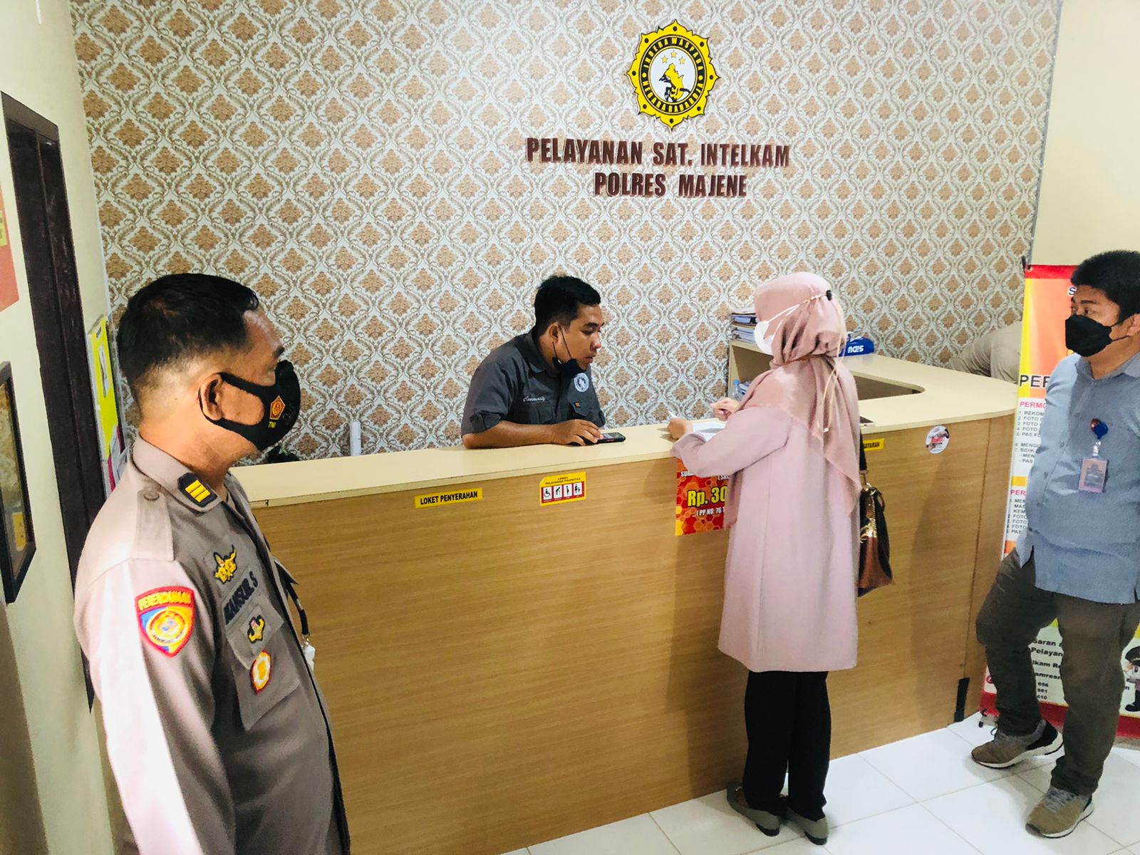 Pelayanan Publik Polres Majene Jadi Target Kunjungan Ombudsman
