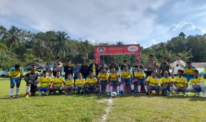 Komandan Korem 142 Tatag Buka Turnamen Cup 1 Desa Bambu