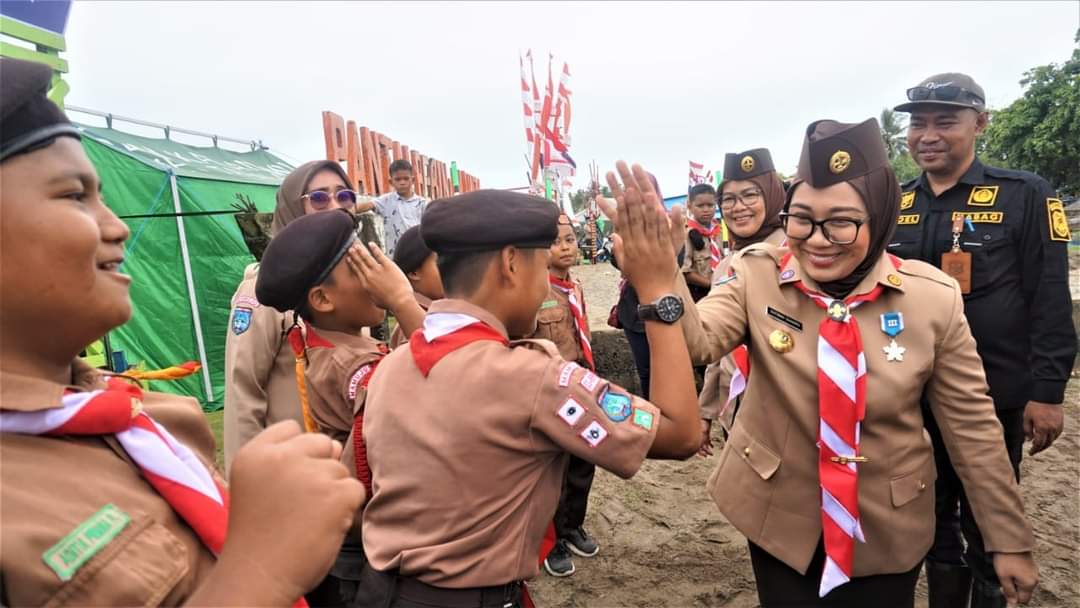 Zulfikar Suhardi "Angkat Topi" Semangat Kolaborasi Pemkab Mamuju Dukung Pramuka