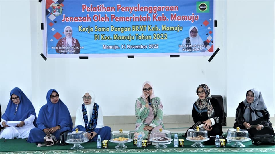 Kolaborasi Pemkab Mamuju dan BKMT Beri Pelatihan Penyelenggaraan Jenazah Bagi Majelis Taklim