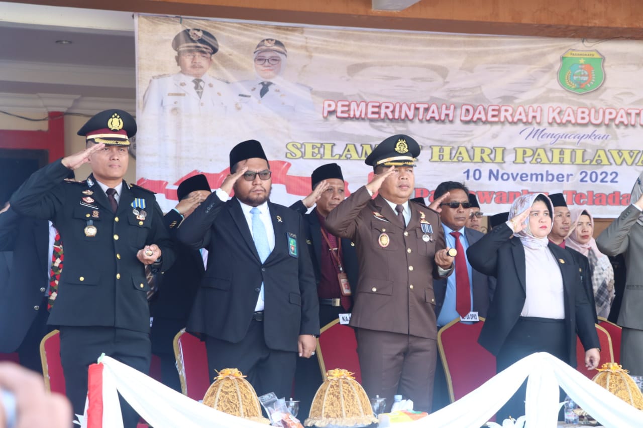 Kapolres Pasangkayu Hadiri Upacara Hari Pahlawan