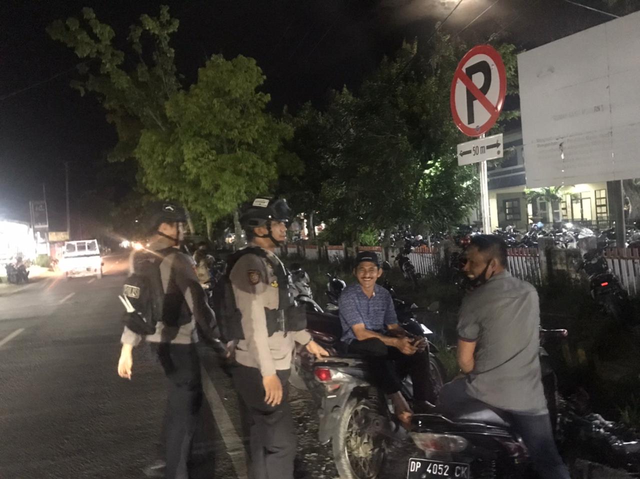 Tingkatkan Patroli Di Malam Hari Upaya Sat Samapta Polres Polman Cegah Guantibmas