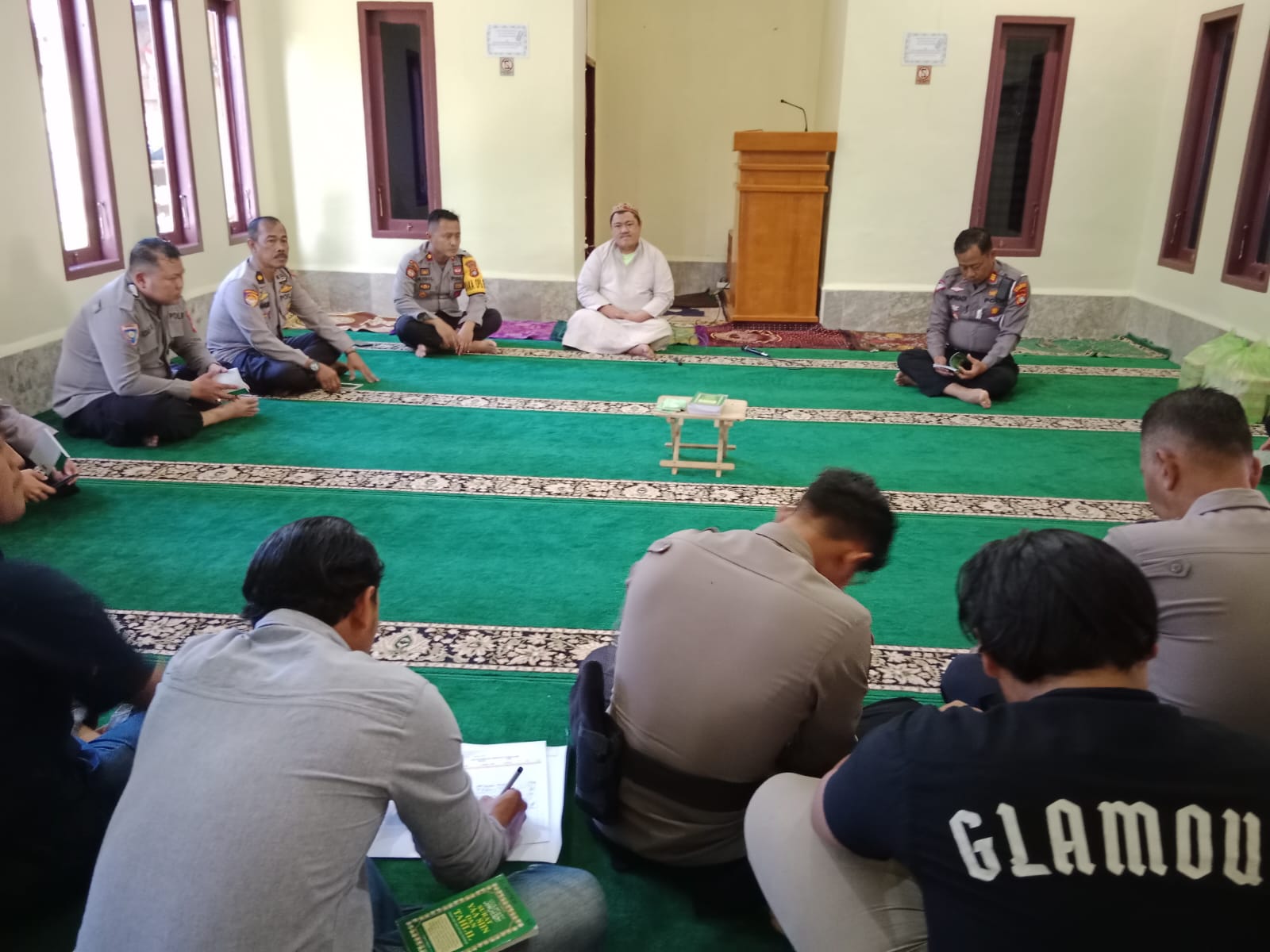 Tingkatkan Keimanan dan Ketaqwaan, Polres Mamasa Rutin Laksanakan Binrohtal.