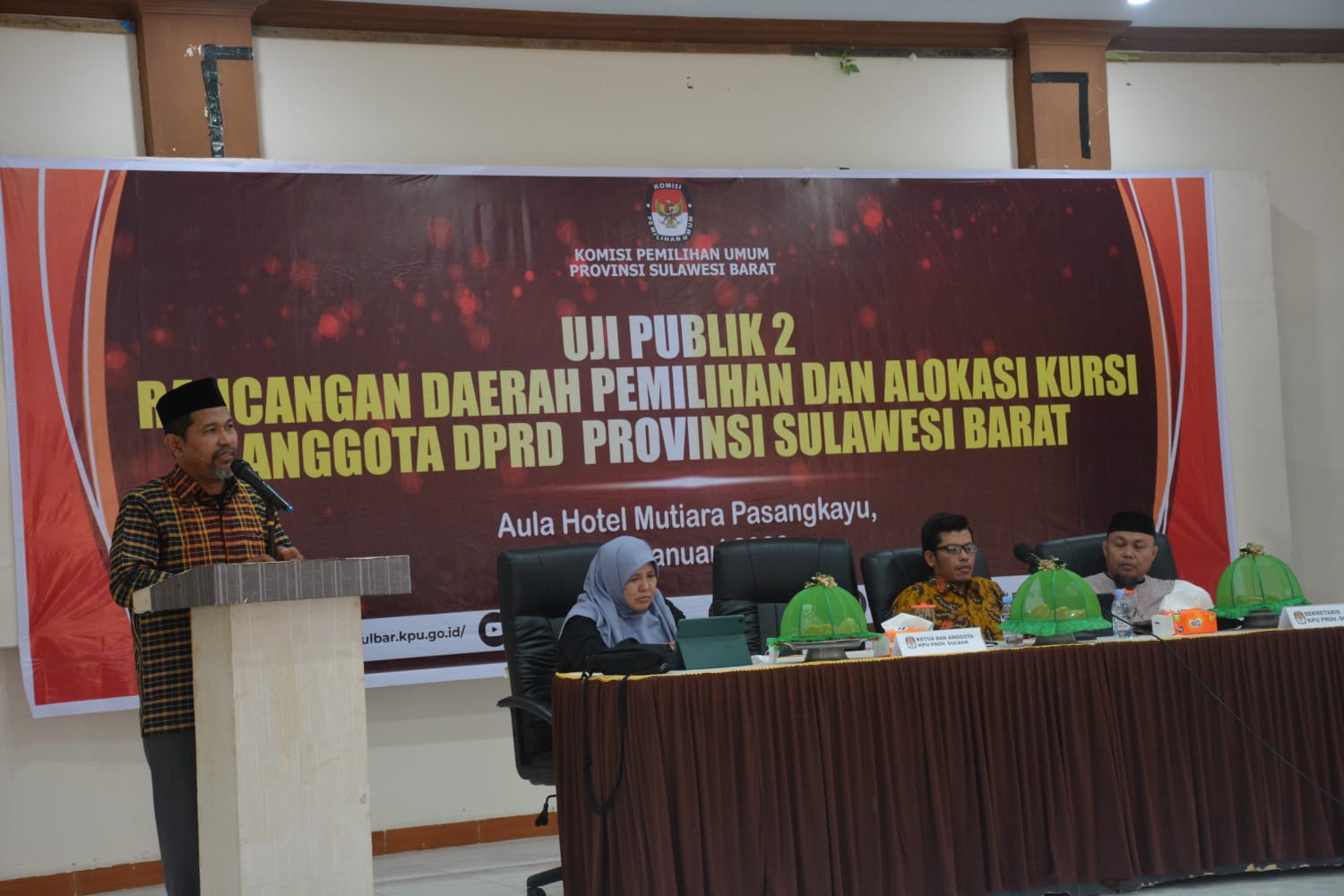 Uji Publik II Pemetaan Dapil dan Alokasi Kursi di Pasangkayu