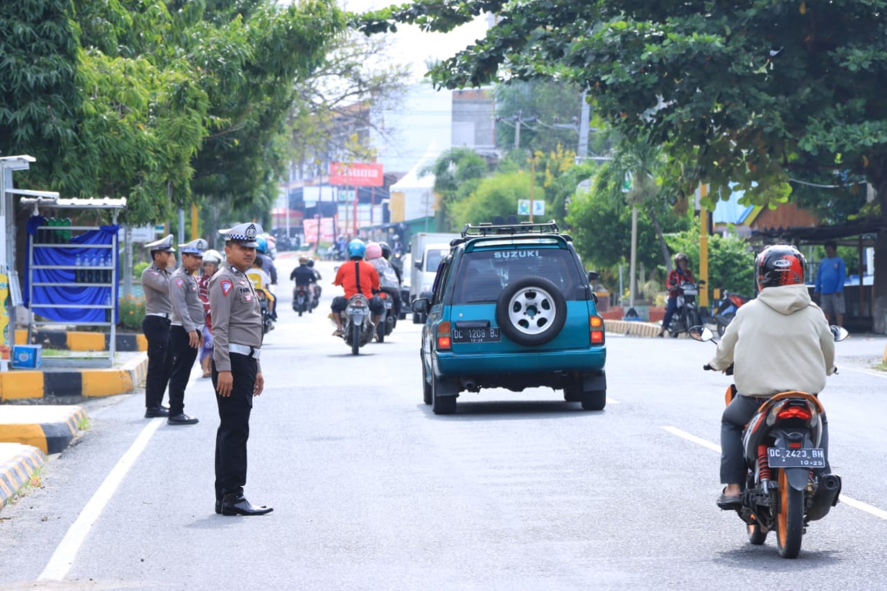 Operasi Keselamatan, Kasat Lantas Majene Berharap Pengendara Sadar Berkendara