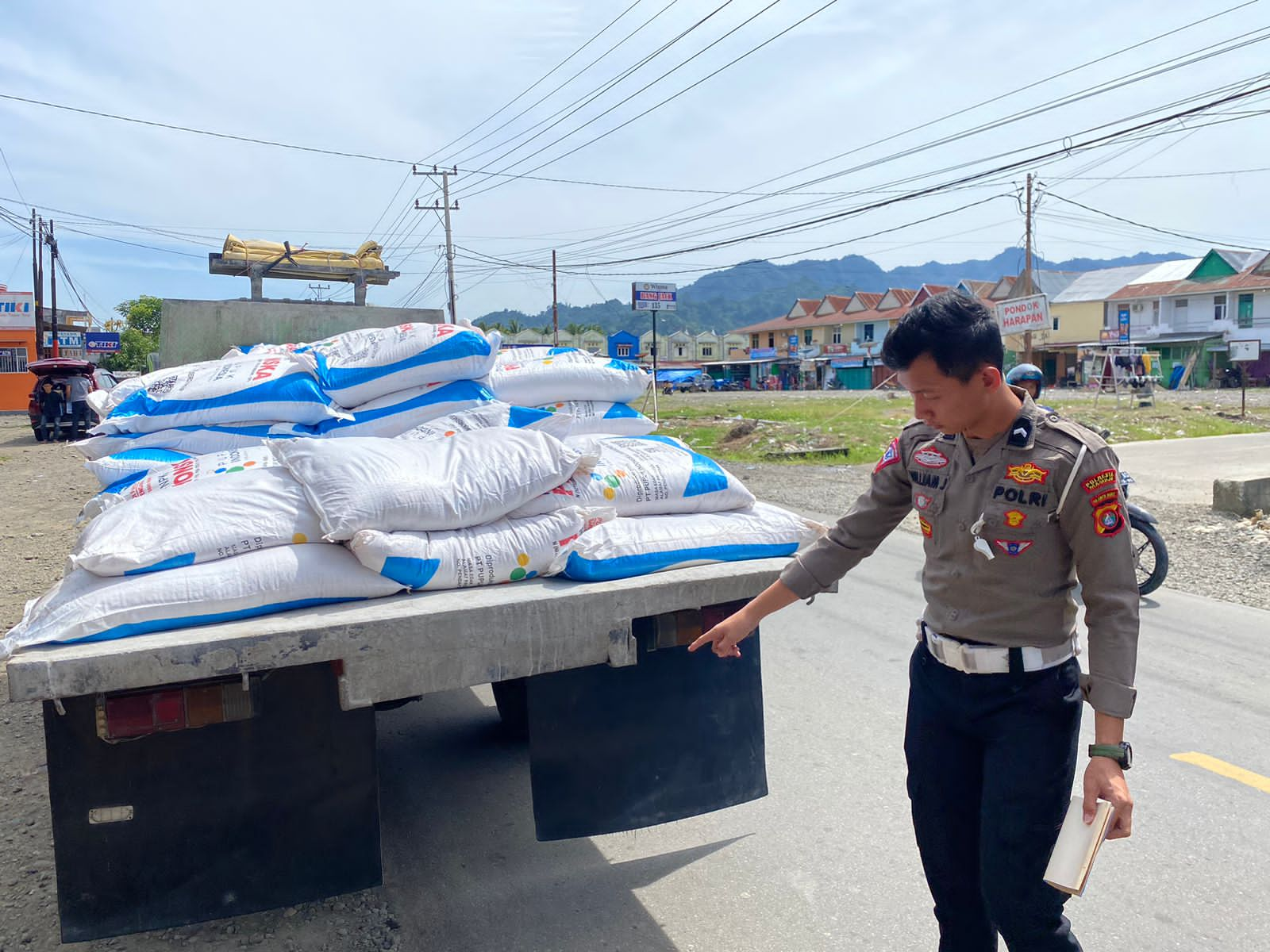 Polantas Polresta Mamuju Kembali Sasar Pelanggaran Kasat Mata