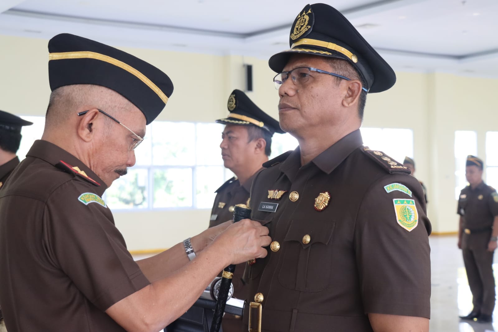 Kajati Sulbar Muhammad Naim Melantik Tiga Pejabat Eselon III Kejati Sulbar