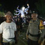 Pengamanan Parade Ogoh-ogoh Menyambut Hari Raya Nyepi Di Desa Lilimori Pasangkayu