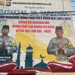 Polresta Mamuju Pasang Spanduk Tentang Himbauan Kamtibmas