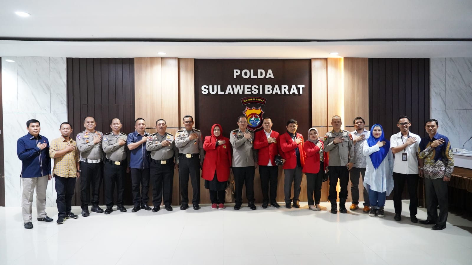 Polda Sulbar Terima Kunjungan Dekan Fakultas Hukum Universitas Hasanuddin Makassar