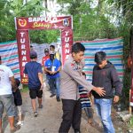 Antisipasi Gesekan Antar Suporter PolsekTinambung  Sentuh Penonton dengan Humanis