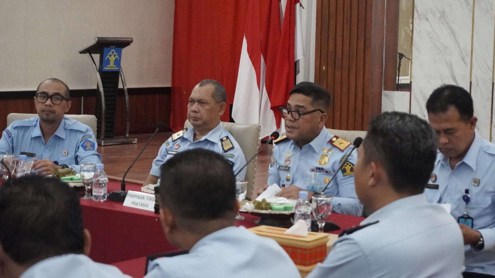 Parlindungan Menyebut Butuh Wujudkan Satker WBK Butuh Sinergi dan Kerjasama dari Seluruh Elemen di Jajaran Parlindungan Menyebut Butuh Wujudkan Satker WBK Butuh Sinergi dan Kerjasama dari Seluruh Elemen di Jajaran