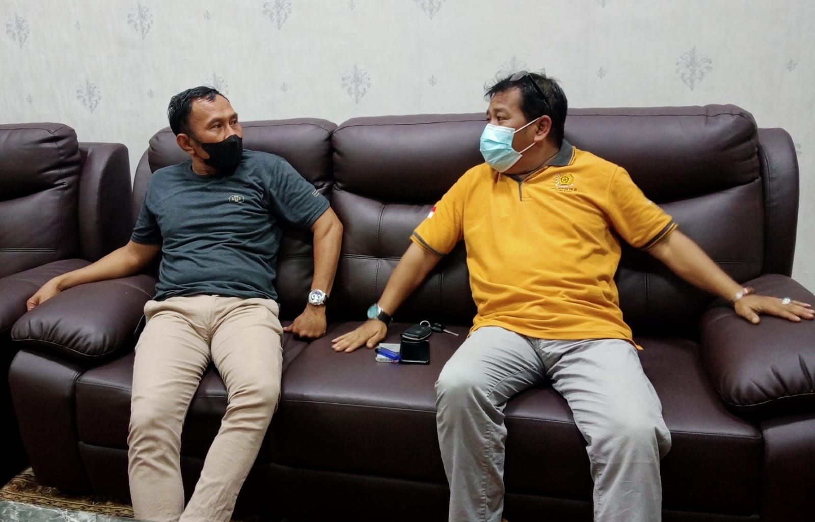 Personel Polres Pasangkayu Tatap Muka Bersama Ketua PHBI Kabupaten Pasangkayu