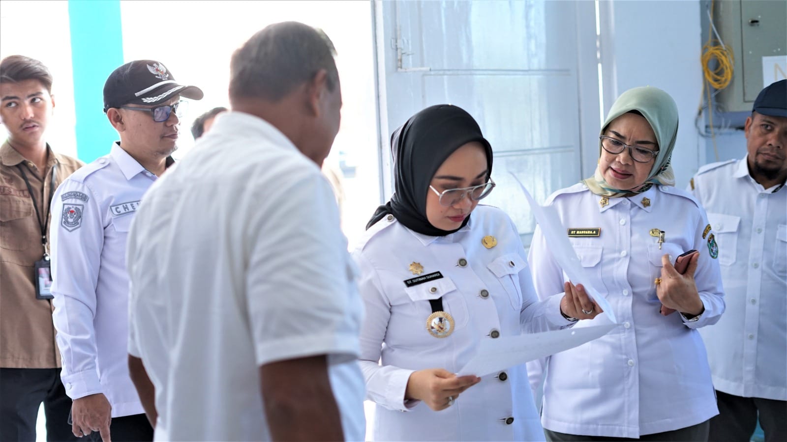 Hari Pertama Kerja Pasca libur Lebaran, Bupati Sidak Perangkat Daerah