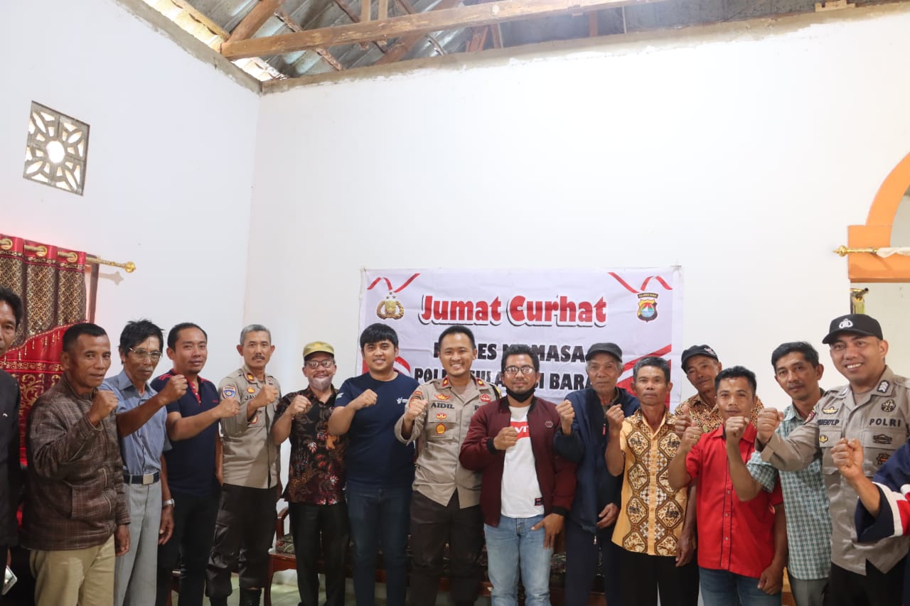 Gelar Jumat Curhat Polres Mamasa Kembali Hadir Untuk Masyarakat