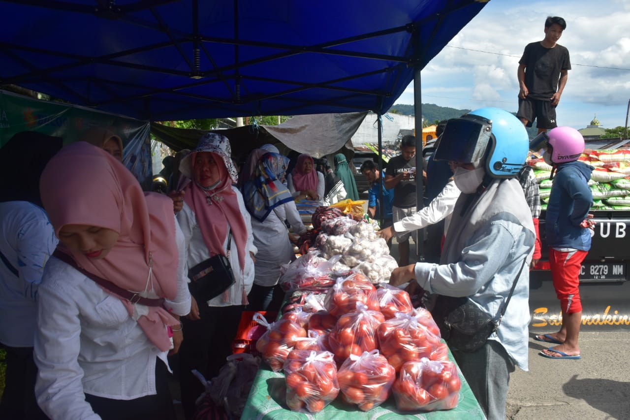 Dinas Ketahanan Pangan Sulbar Gelar Gerakan Pangan Murah