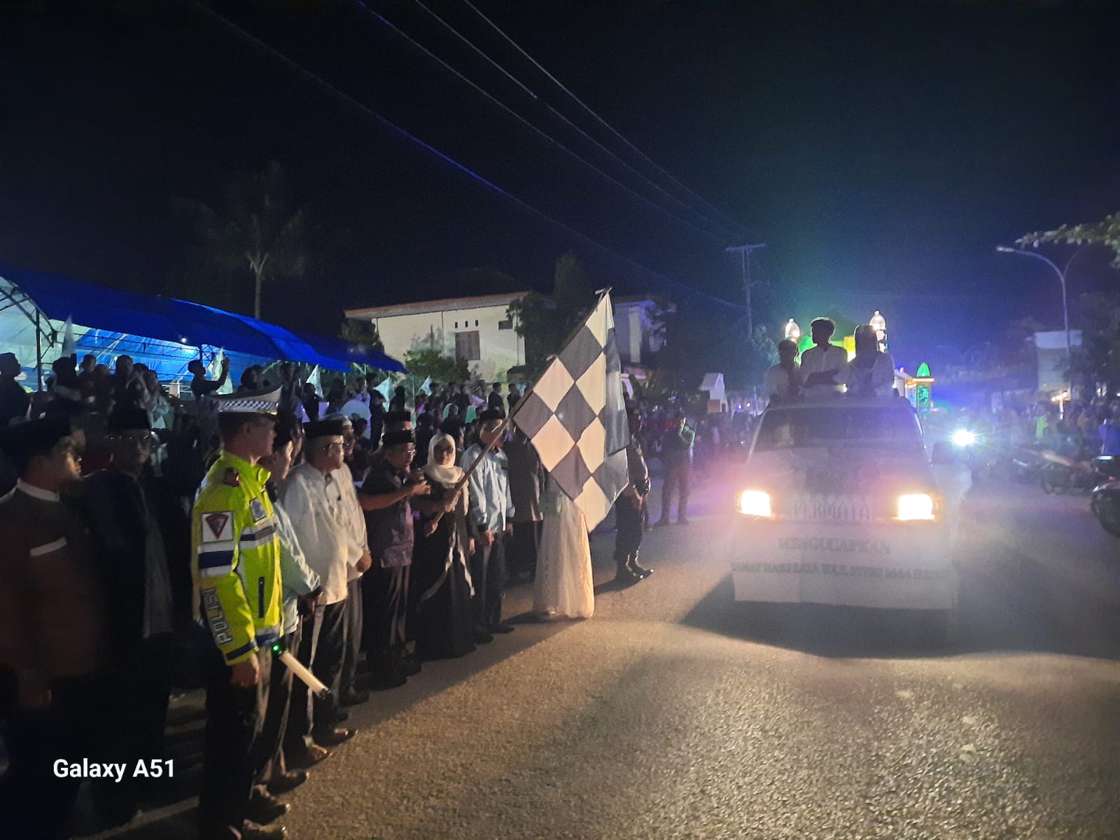 Puncak Malam Takbiran Idul Fitri 1444 H, Polres Majene Maksimalkan Pengamanan