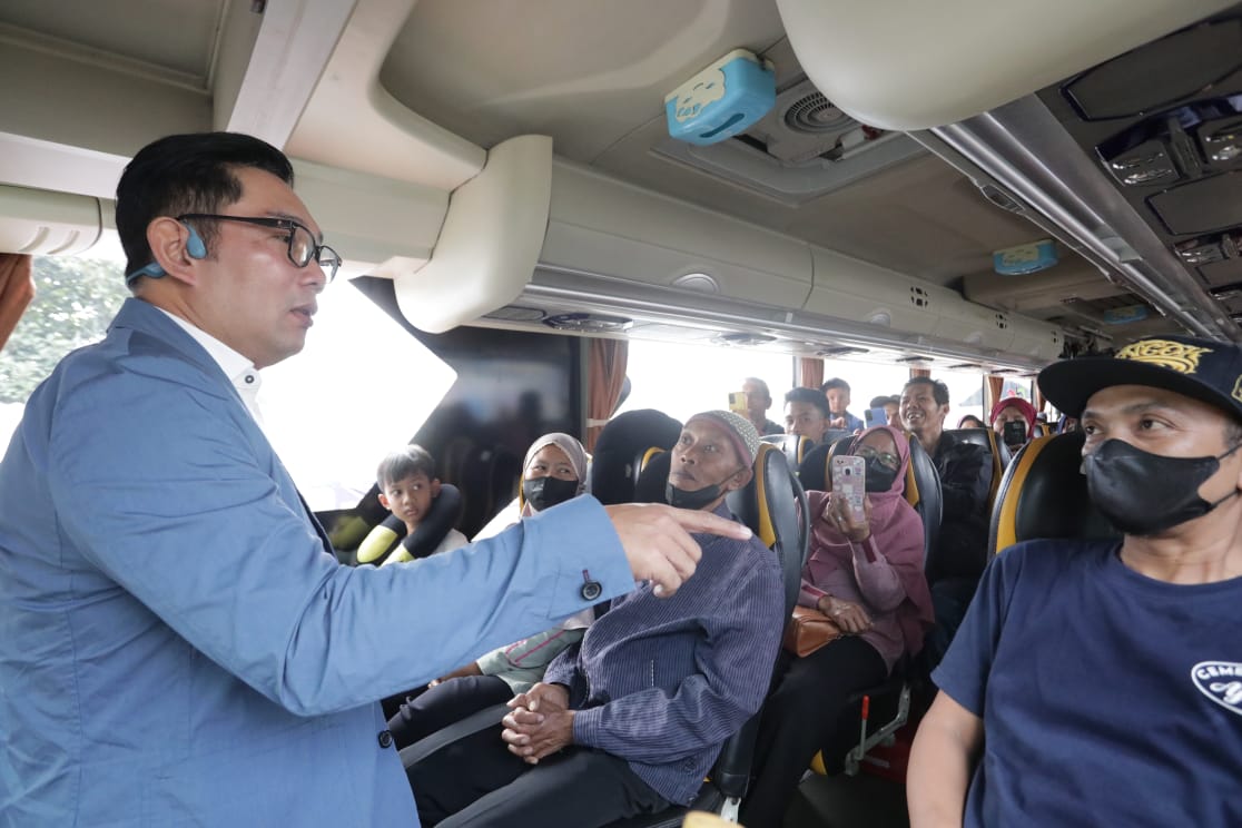 Ridwan Kamil: Mudik Gratis Minimalkan Penggunaan Kendaraan Pribadi ke Kampung Halaman