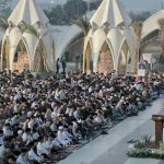 Ribuan Warga Padati Salat Idulfitri Perdana di Masjid Raya Al Jabbar