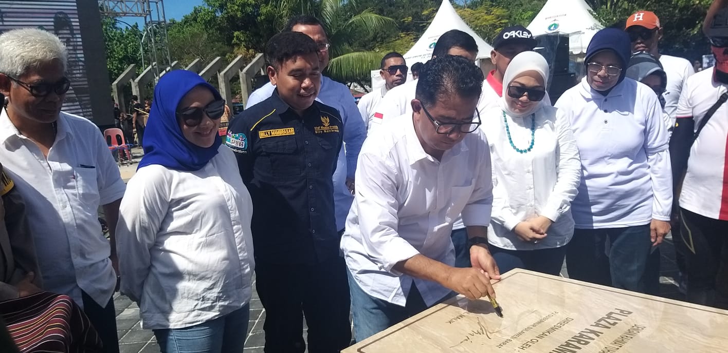 Launching Plaza Karampuang, Pj. Gubernur Sulbar Harap Dapat Bangkitkan Pariwisata Sulbar