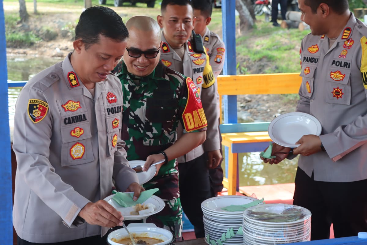 Polres Pasangkayu dan Kodim 1427/Pasangkayu Menggelar Pererat Silaturahmi