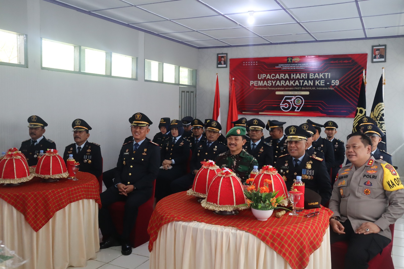 Parlindungan Mengajak Jajaran Pemasyarakatan di Sulbar Mengilhami Insan Pemasyarakatan