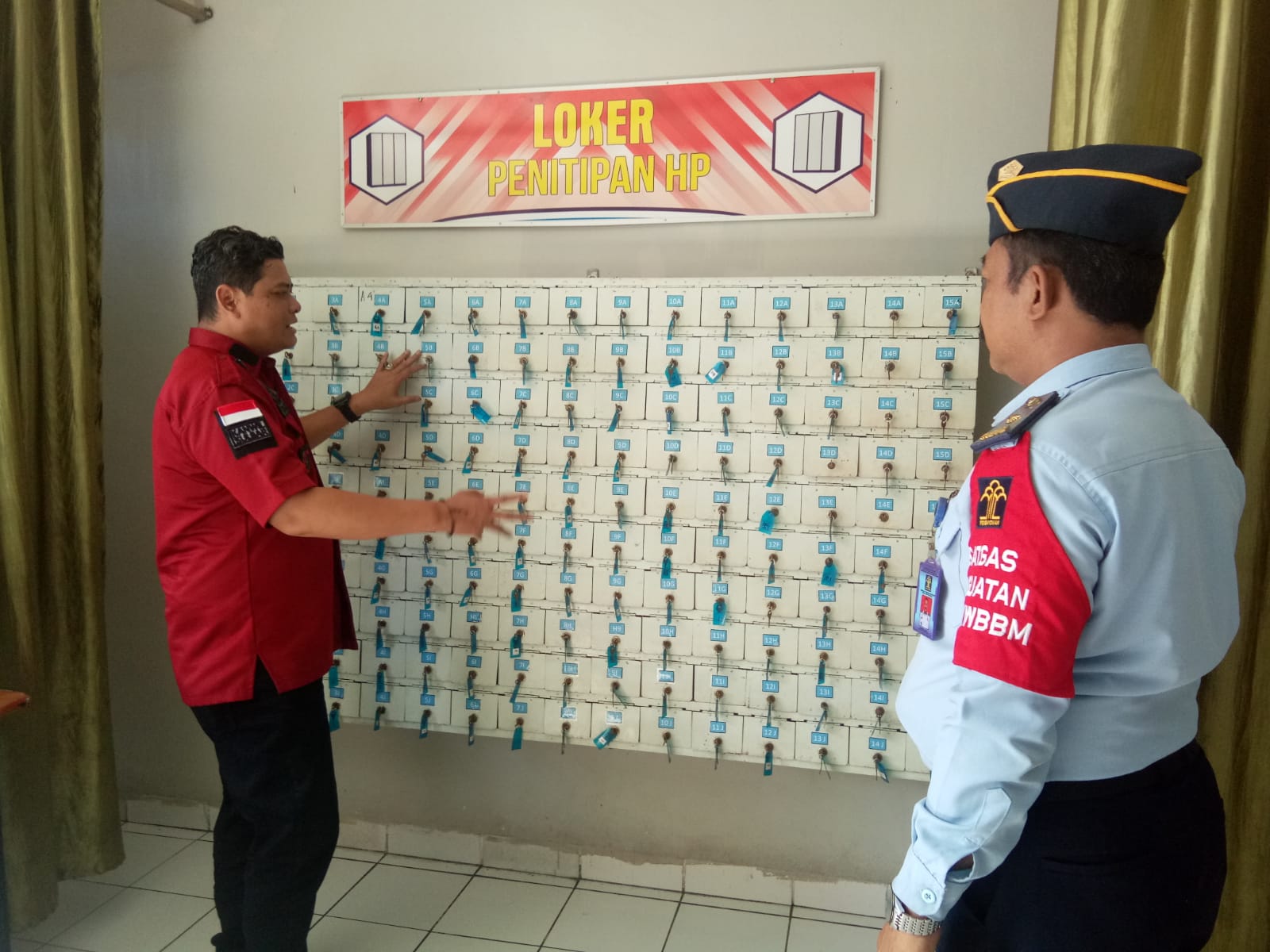 Tim Kemenkumham Sulbar Evaluasi dan Monitoring di Lembaga Pemasyarakatan Kelas IIB Polewali.