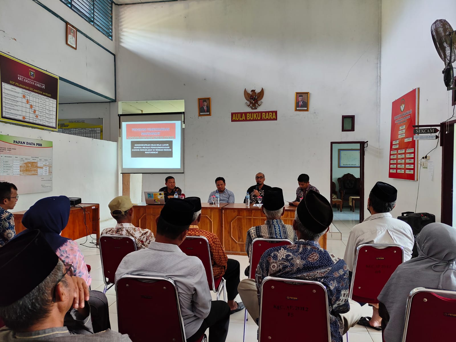 Kemenkumham Sulbar Laksanakan Evaluasi Desa Sadar Hukum dan Pemberdayaan Masyarakat Adat Di Polewali Mandar Kemenkumham Sulbar Laksanakan Evaluasi Desa Sadar Hukum dan Pemberdayaan Masyarakat Adat Di Polewali Mandar