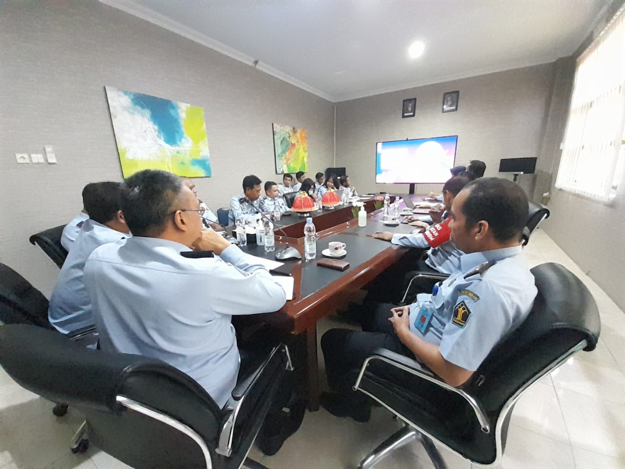 Pramoedji Kunjungi Kantor Imigrasi Polewali Mandar