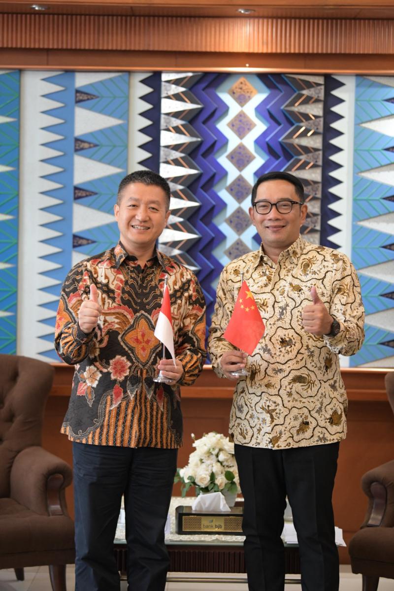 Terima Dubes China, Gubernur Ridwan Kamil Ingin Perpanjang Kerja Sama