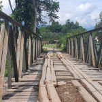 PUPR Sulbar Tinjau Jembatan Rusak di Desa Hinoa