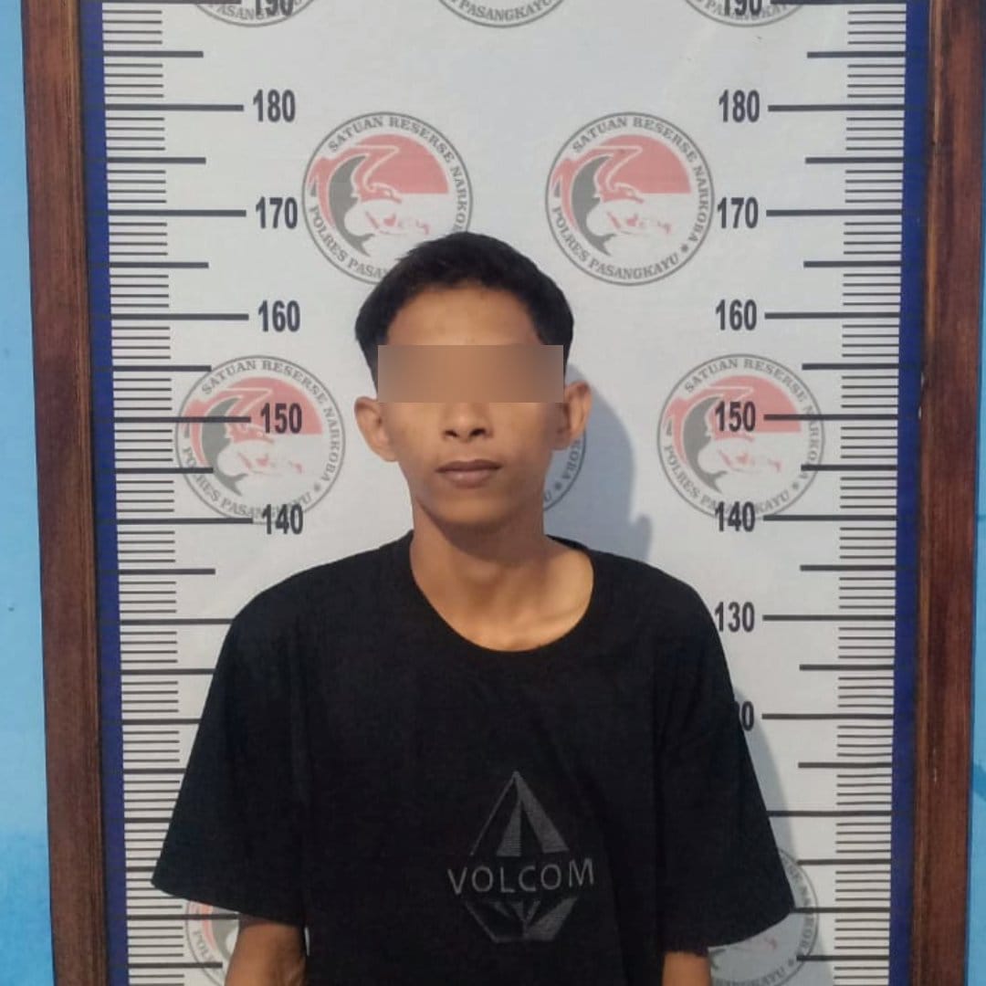 Warga Donggala Tertangkap Sat Narkoba Polres Pasangkayu Di Bambalamotu.