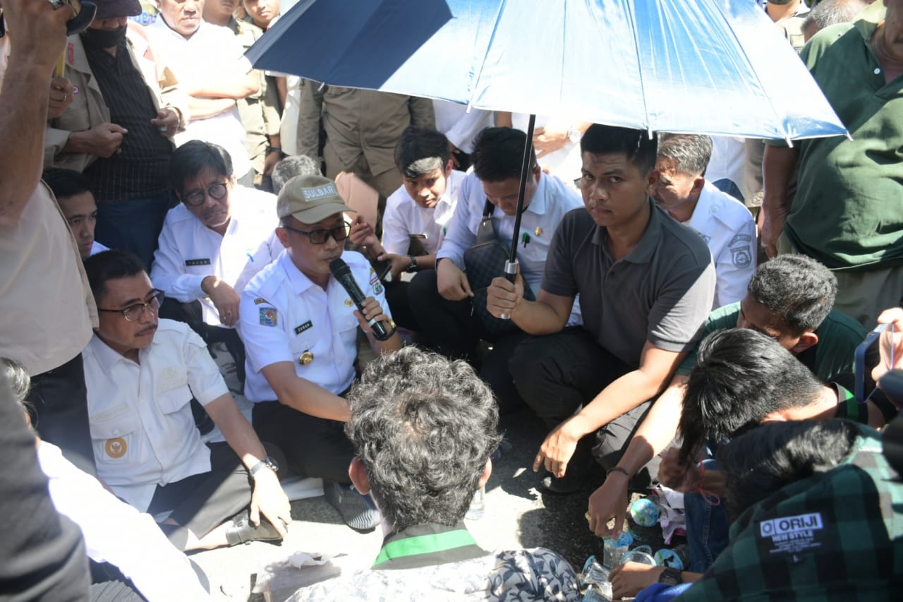 Prof Zudan Arif Fakrulloh Bersama Bupati Majene Terima Audensi HMI Majene