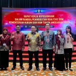 Kemenkumham Sulbar Hadiri Rapat Kerja Kepegawaian di lingkungan Kementerian Hukum dan HAM