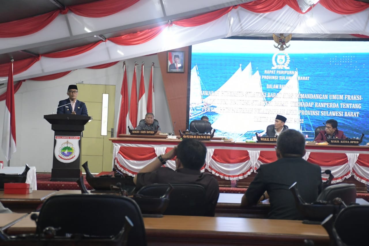 DPRD Sulbar Setujui Pertanggungjawaban APBD 2022 DPRD Sulbar Setujui Pertanggungjawaban APBD 2022
