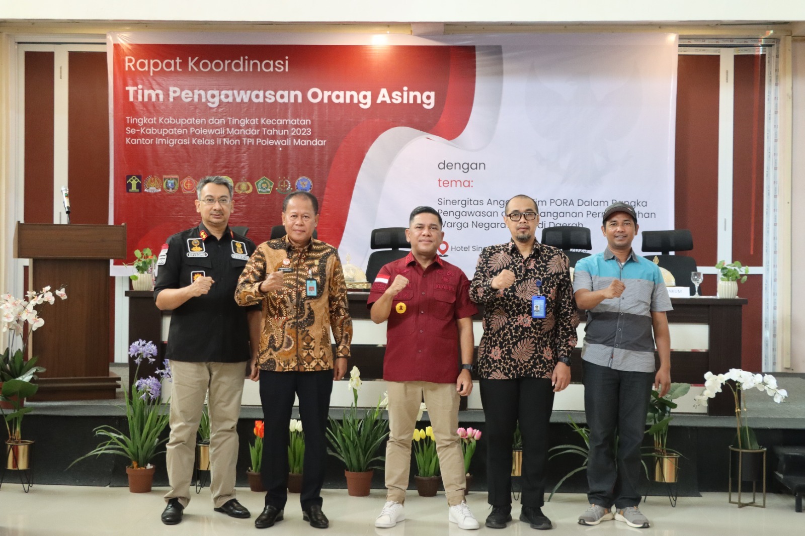 Kemenkumham Sulbar Memaksimalkan Pengawasan Orang Asing Kemenkumham Sulbar Memaksimalkan Pengawasan Orang Asing