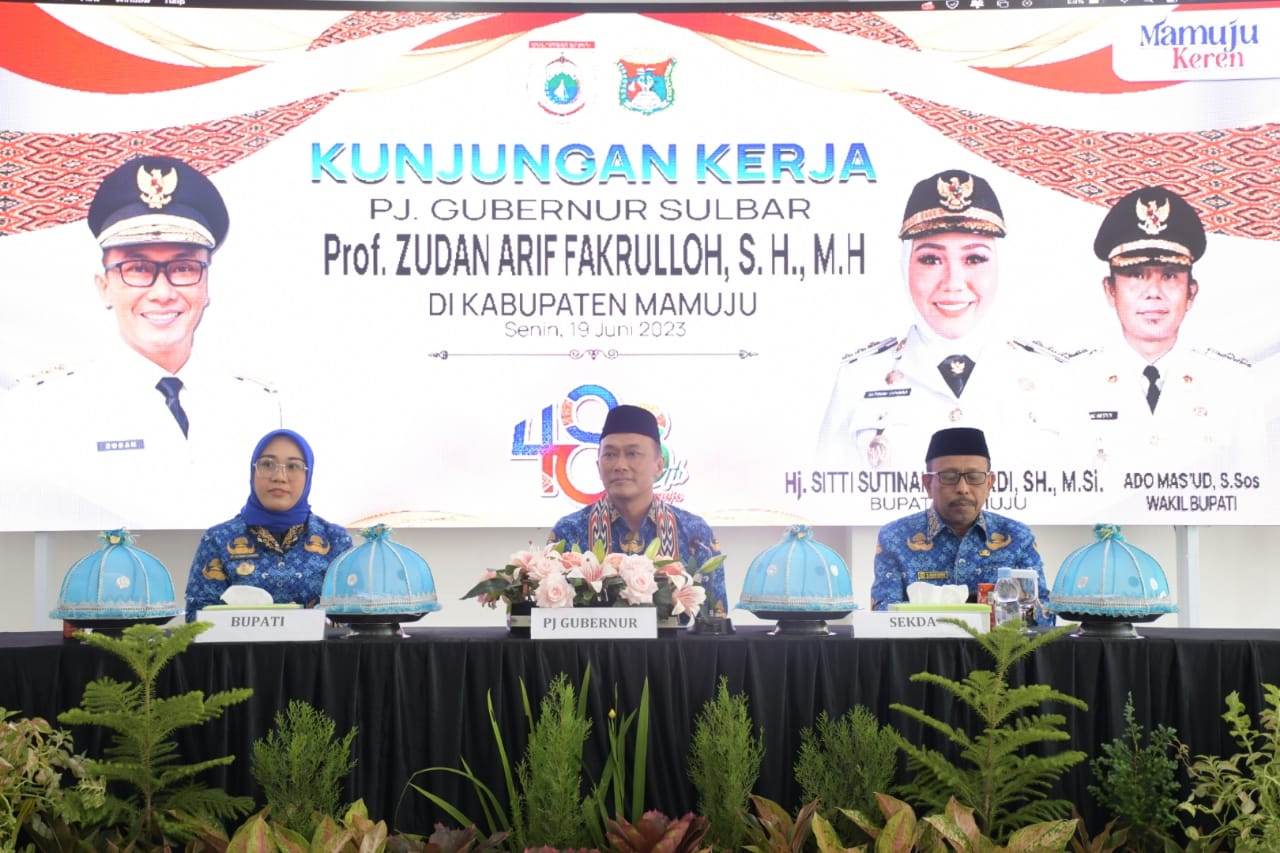 Pj Gubernur Kolaborasi Pemkab Mamuju Ajak ASN Menjadi Orang Tua Asuh Stunting