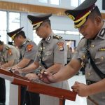 IMG-20230724-WA0011 Kapolda Sulbar Pimpin Sertijab Empat Pejabat Utama